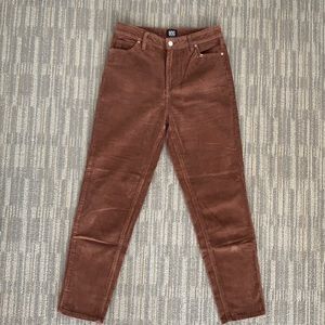 BDG Brown Corduroy Mom Jeans